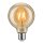 Paulmann LED Filament Goldlicht Retro Globe G95 6,5W E27 400lm extra warmweiß 1700K Rustika