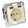 2USB Schuko Unterputz Steckdose 2 x USB Modell inCharge SI Creme Weiß glänzend
