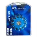 LED Warnlicht warning light mit AAA Batterie blau