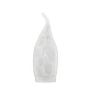 Paulmann Deco Glas Kerze Windstoß Cosy Alabaster...