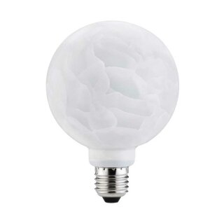 Paulmann ESL Energiesparlampe Globe G100 10W E27 Alabaster warmweiß 2700K