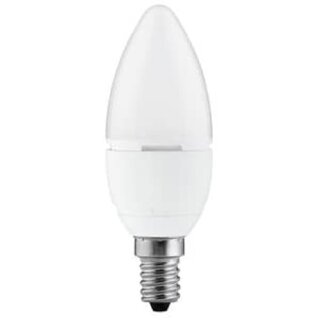 Paulmann LED Leuchtmittel Kerze 4W = 22W E14 matt 220lm warmweiß 3000K