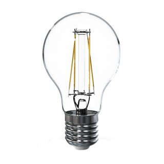LED Filament Leuchtmittel Birnenform 7W = 60W E27 klar 806lm warmweiß 2700K DIMMBAR