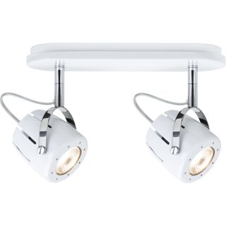 Paulmann Strahler Spotlights Mega Balken 2x40W GU10 Halogen 230V Weiß