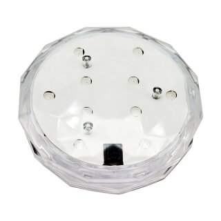 LED Unterwasserbeleuchtung Unterbaulicht Poollicht RGB 2W dimmbar IP68 Fernbedienung Batterie