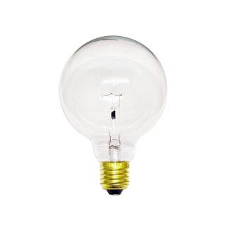 1 x Globe Glühbirne 100W E27 KLAR G95 95mm Globelampe 100 Watt Glühlampe Glühbirnen Glühlampen