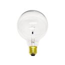 1 x Globe Glühbirne 60W E27 KLAR G95 95mm Globelampe 60...
