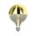 LAES Eco Halogen Glühbirne Kopfspiegel Gold Globe G125 42W fast wie 60W E27 Glühlampe gold gelüstert extra warmweiß dimmbar
