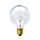 Globe Glühbirne 25W E27 KLAR G80 80mm Globelampe 25 Watt Glühlampe Glühbirnen Glühlampen