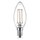 Philips LED Filament Kerze 2W = 25W E14 klar 250lm Glühlampe Glühbirne warmweiß 2700K