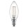 Philips LED Filament Kerze 2W = 25W E14 klar 250lm Glühlampe Glühbirne warmweiß 2700K