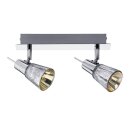 Paulmann Strahler Spotlights Omikron Chrom Balken 2 x 42W...