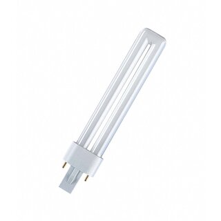 1 x Osram Dulux S 11W 840 G23 Lumilux Cool White 2P 11 Watt Energiesparlampe Kompaktleuchtstofflampe