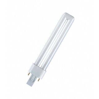 Osram Dulux S 11W 840 G23 Lumilux Cool White 2P 11 Watt Energiesparlampe Kompaktleuchtstofflampe