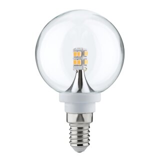 Paulmann LED Mini Globe G60 4W fast 40W E14 Klar Warmweiß 2700K