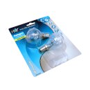 2 x Halogen Eco Glühbirne Tropfen 20W = 25W E14 Glühlampe klar