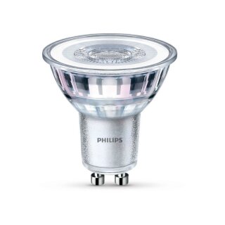 Philips LED WarmGlow Glas Reflektor 5,5W = 50W GU10 PAR16 345lm 2200-2700K 36° DIMMBAR