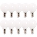 10 x LED Leuchtmittel Glühbirne Tropfen 3W E14...