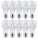 10 x Paulmann LED AGL 360° 7W = 40W E27...