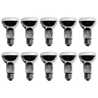 10 x Reflektor Glühbirne R63 25W E27 matt Glühlampe 25 Watt Glühbirnen