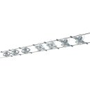 Paulmann Seilsystem Seil-Set Halogen MAC II 7 x 20W GU5,3 Wire 12V Aluminium inkl. Leuchtmittel
