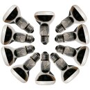 10 x Reflektor Glühbirne R63 60W E27 matt...