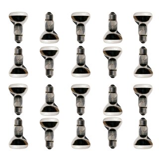 20 x Reflektor Glühbirne R63 60W E27 matt Glühlampe 60 Watt Glühbirnen Glühlampen Reflektoren