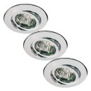 3 x Paulmann Einbauleuchten Einbaustrahler Set schwenkbar...