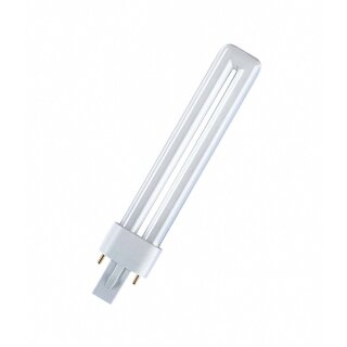 Osram Dulux S 9W 830 G23 Lumilux Warmweiß 2P 9 Watt Kompaktleuchtstofflampe