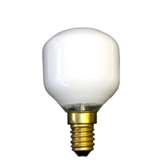 Leuci Tropfen Glühbirne T45 Kolben 60W E14 opal weiß Glühlampe Glühbirnen 60 Watt Softone