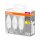 3 x Osram LED Leuchtmittel Kerze 5,7W = 40W E14 matt 470lm warmweiß 2700K
