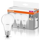 3 x Osram LED Leuchtmittel Birnenform 9W = 60W E27 806lm...