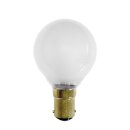 1 x Tropfen Kugel Glühbirne 25W B15d matt 25 Watt...