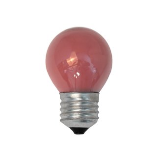 Philos Tropfen Glühbirne 15W E27 Rot Glühlampe Deco 15 Watt Glühbirnen Kugel
