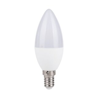 LED Leuchtmittel Kerze 7W E14 opal matt 560lm warmweiß 2700K