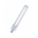 1 x Osram Dulux S 9W 840 G23 Lumilux Cool White 2P 9 Watt Energiesparlampe Kompaktleuchtstofflampe