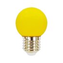 LED Leuchtmittel Tropfen Kugel 2W E27 360° GELB