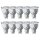 10 x Paulmann LED Leuchtmittel Reflektor 5W GU10 Rose 30°