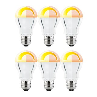 6 x Paulmann LED Premium AGL 11W = 60W E27 opal Warmdim warmweiß 2000K - 3000K DIMMBAR