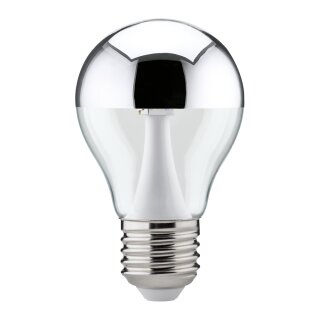 Paulmann LED Leuchtmittel AGL 2W E27 Kopfspiegel silber warmweiß 2700K