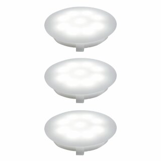 3 x Paulmann LED Einbauleuchten Set Special Line UpDownlight 3x1W Tageslicht 6500K Wasserdicht IP67