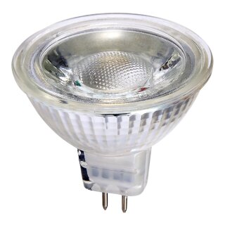 LED Glas Reflektor GU5,3 3W = 20W 200lm warmweiß 2700K Halogenersatz 36°