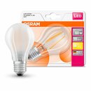 Osram LED Filament Leuchtmittel Birnenform 7W = 60W E27 matt warmweiß 2700K