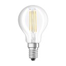 Osram LED Filament Leuchtmittel Tropfen 4W = 40W E14 klar 470lm BLI warmweiß 2700K