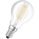 Osram LED Filament Leuchtmittel Tropfen 4W = 40W E14 klar 470lm BLI warmweiß 2700K