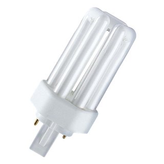 Osram Kompaktleuchtstofflampe Dulux T Plus 18W 830 3000K Lumilux Warm White GX24d-2