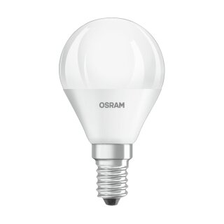 Osram LED Star Classic P Leuchtmittel Tropfen 5,5W = 40W E14 matt 470lm warmweiß 2700K