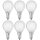 6 x Osram LED Filament Tropfen CLASSIC P25 2,5W = 25W E14 matt warmweiß 2700K