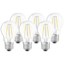 6 x Osram LED Filament Leuchtmittel Tropfen 2W = 25W E27...
