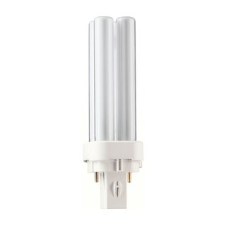Philips Kompaktleuchtstofflampe Master PL-C 2P 10W 827 Warmweiß 2700K G24d-1